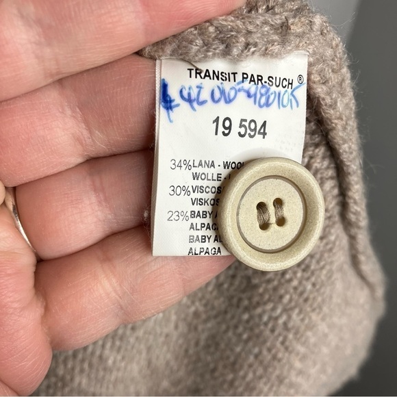Transit Par Such wool blend sweater size 2 - Picture 4 of 8